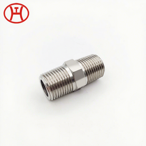 ข้อต่อท่อสแตนเลสขนาด 2 นิ้ว ASTM <span class=keywords><strong>A312</strong></span> TP304 <span class=keywords><strong>TP316</strong></span> แบบเกลียว แบบไร้รอยต่อ แบบเชื่อม BSP NPT ผู้ผลิตอุปกรณ์ข้อต่อท่อ - Product Image 1