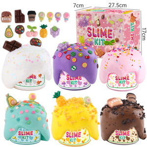 Proveedor OEM, Venta al por Mayor de Juguetes Sensoriales, Kit de Slime de Mantequilla con Forma de Uvas Moradas para Niños - Product Image 6