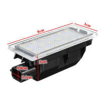 Utilisé pour moderniser les feux de plaque d'immatriculation en feux LED.