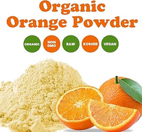 Bubuk Ekstrak Herbal Rasa Jeruk Manis Alami Berkualitas Tinggi Vitamin C Kemasan Drum Vakum Food Grade