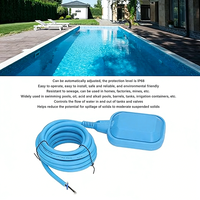 Interrupteur à flotteur étanche IP68, contrôleur automatique de niveau d'eau pour réservoir, pompe, piscine, eaux usées, égouts, aquarium, ferme, 250V