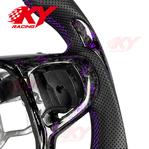 Accesorios para Automóviles Ford Ranger Raptor XTL XLT Sport, Volante Personalizado de Fibra de Carbono con Pantalla LED de RPM - Product Image 3