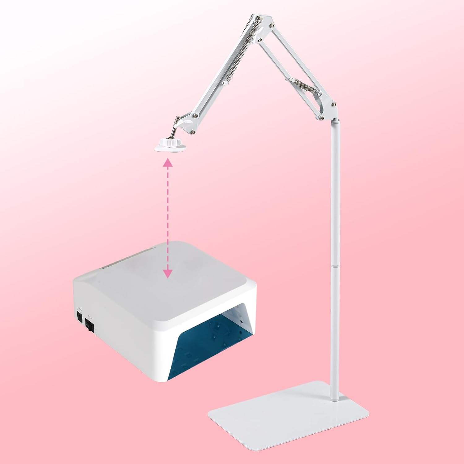 Pied de lampe + support