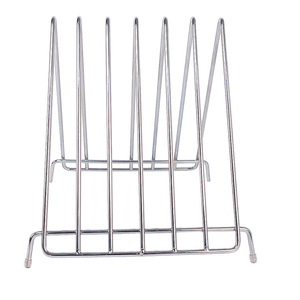 Stainless Steel Cutting Board Rack Multi Purpose <b>Pot</b> <b>Lid</b> Holder Baking Utensil Stand L Size With Stand - Product Image 3