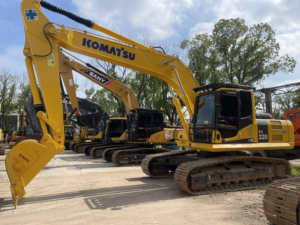 Excavatrice sur chenilles Komatsu Pc220 22 tonnes 220-8 d'occasion, excavatrice japonaise d'occasion pas chère, prix avantageux, Komatsu 220 - Product Image 4