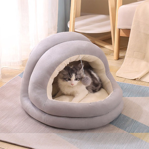 DANYI <span class=keywords><strong>Cat</strong></span> House Indoor Warmer Zwinger Haustier Katzen bett Haustier Heizkissen Zelt Gemütliche Höhlen betten Solide 10 Stück Nachhaltige Spielzeug zelte für Katzen - Product Image 1
