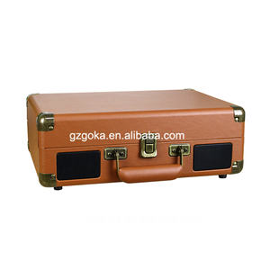 Antico Grammofono Giradischi 3 Velocità Giradischi Disco in Vinile <span class=keywords><strong>Audio</strong></span> con La <span class=keywords><strong>Rca</strong></span> R/L 3.5 Millimetri di Uscita - Product Image 3