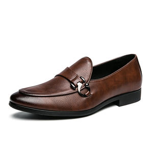 Logo personnalisé 2024 hommes mode décontracté <span class=keywords><strong>style</strong></span> marche chaussures mocassins hommes pompes mocassins spadrille hommes mariage bureau chaussures habillées - Product Image 1