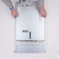 Server rak 1U PowerEdge R6615 dengan prosesor AMD EPYC 9004, 10SFF, 32GB, H355, dan daya 2*1400W.