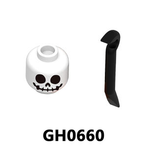 ตัวต่อจิ๋ว G0185 ฮาโลวีน เด็กชาย แม่มด มนุษย์หมาป่า หัวฟักทองหัวกะโหลก ซอมบี้ ฮาล์ เอิร์ล ของเล่นเสริมพัฒนาการสำหรับเด็ก - Product Image 3