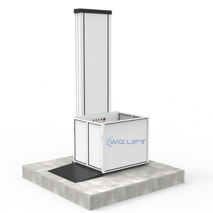 Elevador de Escaleras Eléctrico <span class=keywords><strong>Vertical</strong></span> Hidráulico de Aluminio con Cadena, para Personas Mayores o con Discapacidad, con Control Remoto, Sin Barreras, 250 kg, <span class=keywords><strong>Precio</strong></span> Económico - Product Image 5