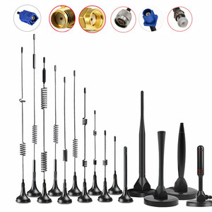 Antena WiFi de Goma Miniatura de 2.4 GHz 2400 MHz Personalizable de Fábrica, 1 dBi, con Conector UFL y Cable Pigtail - Product Image 1