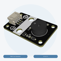 Modul Buzzer Pasif Kontrol Nada PWM 9012 Driver Transistor 3 Pin Papan Suara Alarm untuk Proyek Elektronik Arduino