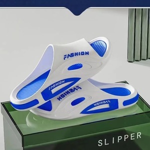 2025 thiết kế mới của nam giới trong nhà bãi biển dép Trọng lượng nhẹ chống trơn trượt nền tảng thoáng khí dép dễ thương Bộ nhớ bọt bán buôn - Product Image 5