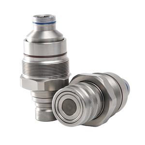 48 мм 4BD4FH гидравлическая плоская муфта быстрого сцепления коллектора Saturn блок 7246783 для погрузчика - Product Image 6