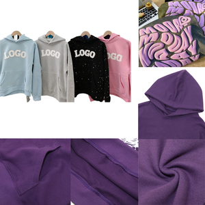 Sudaderas con Capucha para Hombre, 420 g/m², Calidad Superior, Impresión Puff, 100% Algodón, Sudadera Personalizada Estilo Urbano - Product Image 1
