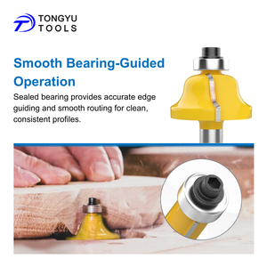 35 pcs 1/4 inch טונגסטן קרביד נתב קצת להגדיר עבור עץ, זמירה, grooving ו פרופיל קצה - Product Image 5