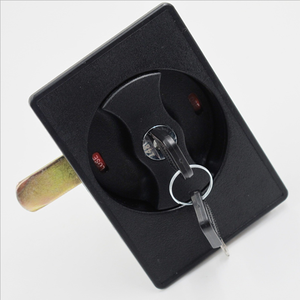 Kunci Panel Tombol MS870-5 PA Penjualan Langsung Pabrik, Kunci Kabinet Hitam Model Cam Swing untuk Aplikasi Pintu - Product Image 2