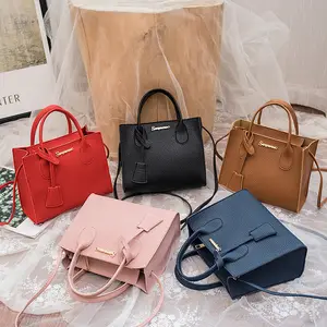 Ladies Shoulder Bag Fashion with Pocket Daily Life Women Ladies Handbags Women Hand Bags Mu Luxury Design PU Leather Tote Bags