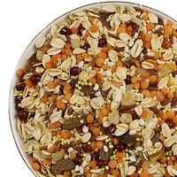 Mélange de porridge aux fruits secs et flocons d'avoine, cuisson rapide, céréales instantanées pour le petit-déjeuner, vente en gros
