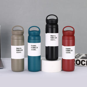 Termo Creativo de Acero Inoxidable 304 Estilo Japonés, 500 ml, Portátil, con Aislamiento al Vacío, para <span class=keywords><strong>Amantes</strong></span> <span class=keywords><strong>del</strong></span> Deporte, Venta al por Mayor para Viajes - Product Image 4