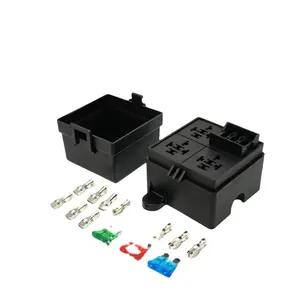 3 Way Fuse Block For Boat Camper Car Truck Trailer Solar Project Fuse Box With Relay