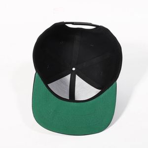 Casquette Snapback en Coton Classique de Haute Qualité avec Logo Personnalisé, 6 Panneaux, Couronne Haute, Casquettes Snap Back Ajustables, Casquettes de Baseball - Product Image 4