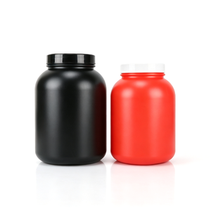 Botella de Plástico Grande para Polvo, Frasco de Almacenamiento de Boca Ancha con Tapa de Rosca para Mezcla de Proteínas y Suplementos - Product Image 6