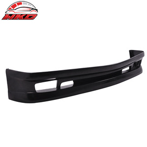 Convient uniquement aux BMW E36 Série 3 1992-1998, style Type II, lèvre de pare-chocs avant non peinte, noire - Product Image 3