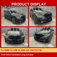 J ONE Nouveau Module LED DRL Jaune CSL pour Accessoires de Voiture BMW X5 X6 X5M X6M DRL Jaune pour BMW G05 G06 F95 F96 2019-2022