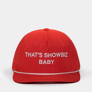 Gorras de Béisbol Personalizadas OEM de 5 Paneles de Nailon con Logotipo Bordado, Cierre a Presión, con Cuerda, Estilo Informal, Color Rojo - Product Image 2