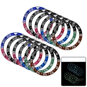 ROJD ROJE ROKB ROKC GMT Design Outer Di 38mm BGW9 Insert de lunette en céramique lumineuse pour SKX007 <span class=keywords><strong>SKX009</strong></span> Pièces de modification de montre - Product Image 1