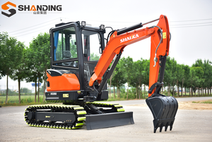 Low price <b>sale</b> SHANDING <b>3</b> <b>Ton</b> Mini Excavator CE EPA EURO 5 Hydraulic Crawler Excavator Land Mini <b>digger</b> Farm small Excavator - Product Image 3