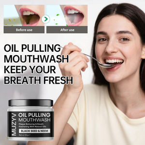 زيت طبيعي OEM يسحب غسول الفم فعال للعناية باللثة أسنان مهدئ البذور السوداء و النيم صديق للسفر - Product Image 3