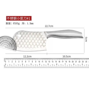 All-steel <b>knife</b>, stainless steel <b>fish</b> <b>knife</b>, multi-functional dragon scale pattern kitchen <b>knife</b>, forged <b>knife</b>, sharp - Product Image 4