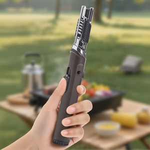 Đèn khò cầm tay dạng bút, chống gió, đầu nghiêng, có thể nạp gas butan, dùng cho nến, nướng BBQ, cắm trại, làm đồ thủ công - Product Image 1