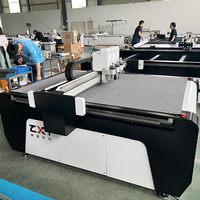 ZXT 1625/1630/2030 Coupeur automatique numérique CNC à couteau oscillant pour panneaux en PVC, mousse et caoutchouc avec certification CE