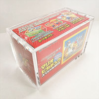Vitrine d'exposition en acrylique moderne japonaise Mario Luigi XY Break, taille personnalisée, surface polie de haute qualité, boîte TCG