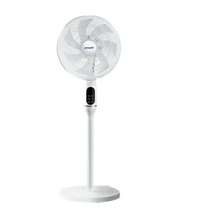Puregrid Floor Fan 14-Inch Oscillating Electric Air Circulator With Sleep Mode And Timer Function - Product Image 1