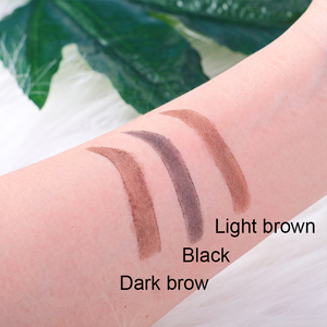 Pommade de maquillage végétalienne longue durée marque privée une étape <span class=keywords><strong>tampon</strong></span> pour sourcils Kit de <span class=keywords><strong>pochoir</strong></span> <span class=keywords><strong>tampon</strong></span> pour sourcils - Product Image 2