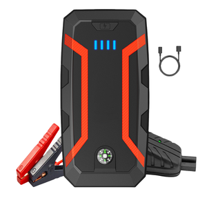Démarreur portable 12V à batterie lithium, Power Bank haute puissance, booster de batterie de voiture, lumière LED, pour camion et moto, crête 1000A - Product Image 1
