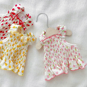 Teddy Bear Dress for Puppies, Summer <b>Clothes</b>, Small Pet Puppies, Bichon Frise, Pomeranian, Yorkshire Terrier, <b>Cats</b>, - Product Image 1