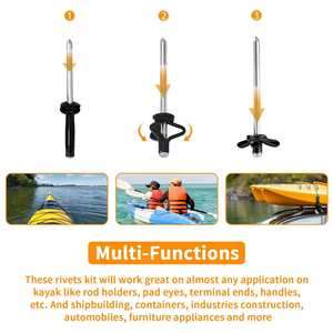 <span class=keywords><strong>Bateau</strong></span> étanche à longue poignée, <span class=keywords><strong>Rivet</strong></span> à triple poignée, montage d'ampoule, <span class=keywords><strong>Rivet</strong></span> en <span class=keywords><strong>aluminium</strong></span> <span class=keywords><strong>pour</strong></span> l'installation en eau profonde, Kayak, canoë, <span class=keywords><strong>bateau</strong></span> - Product Image 6