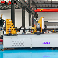 Machine de cintrage de tuyaux CNC entièrement électrique à 12 axes, robuste, 100/115/130CNC-12A-MS, avec CLR de 500 mm pour les tuyaux de grue de construction