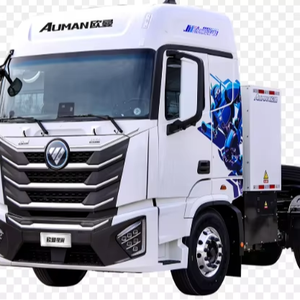 Tracteur électrique Foton EAuman avec roues 6*4/4*2, <span class=keywords><strong>GCW</strong></span> 49000Kg, empattement 3,300 + 1350, capacité de la batterie 281.92/350.07 kwh - Product Image 1