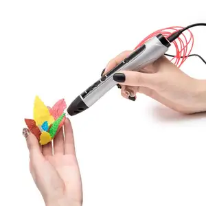 Nhà máy giá rẻ giá 3D in ấn bút với 3 màu Filament trực tiếp vẽ máy in 3D Quà Tặng Bút cho trẻ em