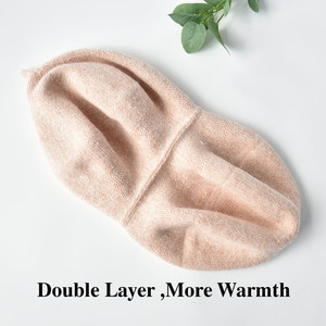 Béret casquette de printemps solide, Style <span class=keywords><strong>artiste</strong></span> français britannique, <span class=keywords><strong>peintre</strong></span> élégant, vente en gros, hiver femmes tricot personnalisé laine béret chapeau - Product Image 4