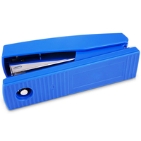 Agrafeuse de bureau standard 0425, manuelle, en plastique, portable, capacité de 20 feuilles, compatible avec les agrafes 24/6, pour l'école, la maison, le bureau