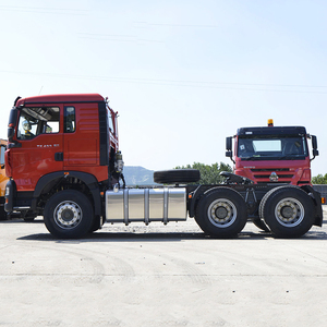 รถบรรทุกหัวลาก Howo Tx 6X4 ใหม่ 351-450 แรงม้า ยูโร 2 เครื่องยนต์ดีเซลคัมมินส์ ระบบกันสะเทือนแบบลม พวงมาลัยขวา กล้องมองหลัง สำหรับงานขนส่ง - Product Image 4