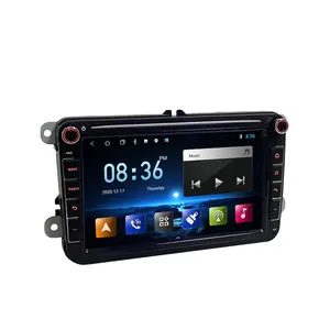 Android System 8" 2 Din Slim Multimedia With GPS WIFI For VW 1+16GB Autoradio Car Audio Stereo Plyer